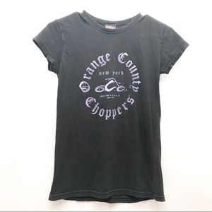 Orange County Choppers Black Short Sleeve T-Shirt